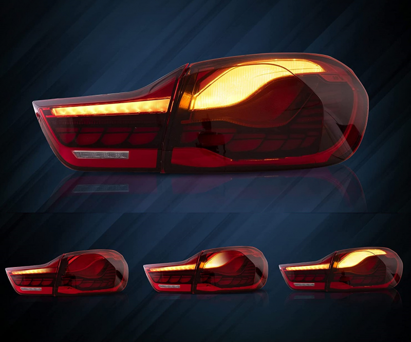 OLED Rückleuchten für BMW F32 F33 F36 13-21 Heckleuchten Laufblinker rot VL
