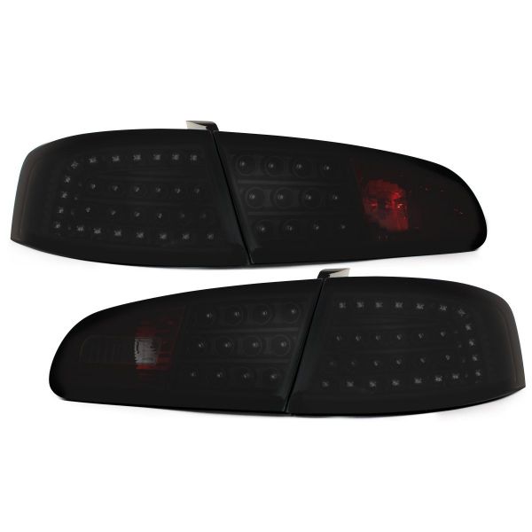 LITEC LED Rückleuchten für Seat Ibiza 6L 02-08 black/smoke schwarz