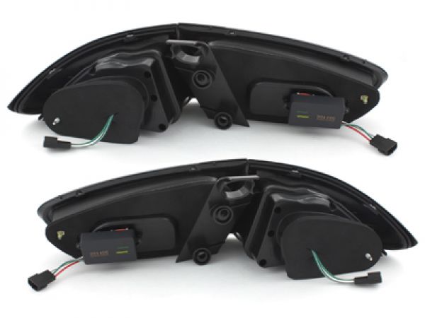 carDNA LED Rückleuchten für Seat Leon 09-12 1P1 black/smoke schwarz