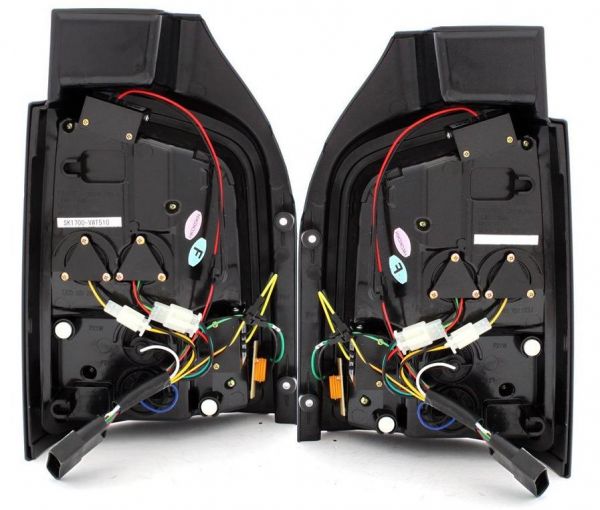 LED Rückleuchten für VW T5 2009-2015 GP FACELIFT schwarz rauch Sonar