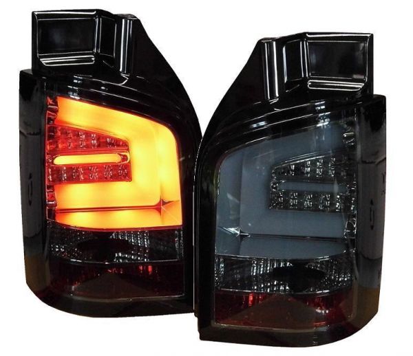 LED Rückleuchten für VW T5 2003-2009 black schwarz Sonar