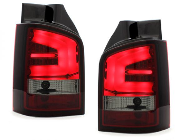 LED Rückleuchten für VW T5 Bus 2003+ rot-rauch Multivan/Transporter Sonar