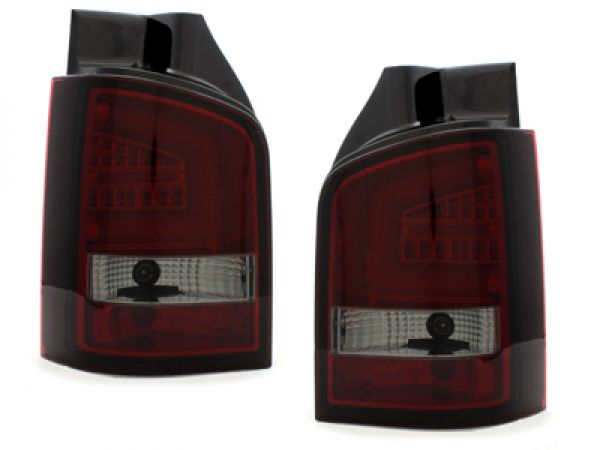 LED Rückleuchten für VW T5 Bus 2003-2015 rot smoke Transporter Caravelle Multivan Sonar
