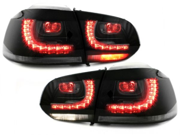 LED Rückleuchten für VW Golf VI 6 08-12 smoke rauch Depo