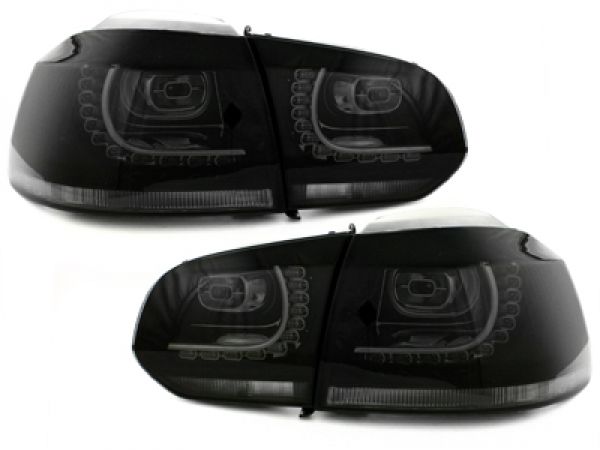 LED Rückleuchten für VW Golf VI 6 08-12 smoke rauch Depo