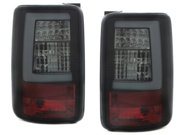 LED Rückleuchten für VW Caddy Bj. 03-15 schwarz smoke LIGHTBAR
