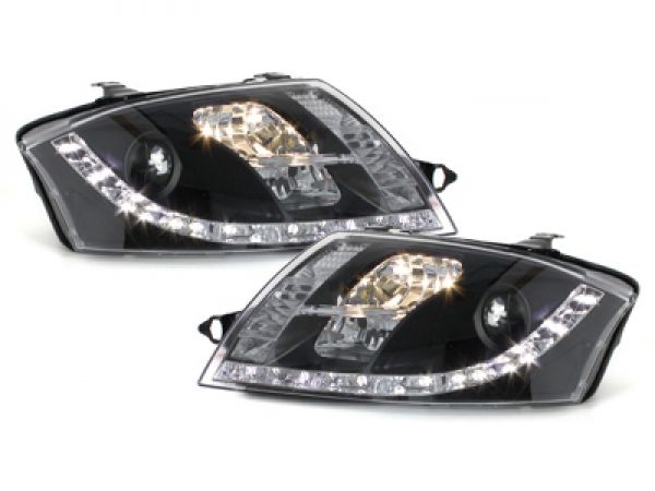 Led Standlicht Scheinwerfer für Audi TT 8N 98-05 schwarz