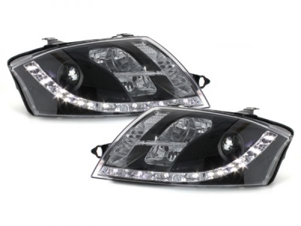 Led Standlicht Scheinwerfer für Audi TT 8N 98-05 schwarz
