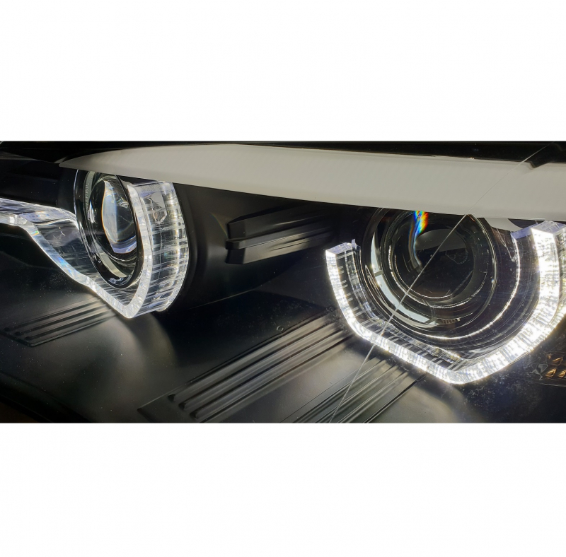 XENON Scheinwerfer für BMW X5 E70 2006-2010 ohne AFS schwarz Led Tagfahrlicht