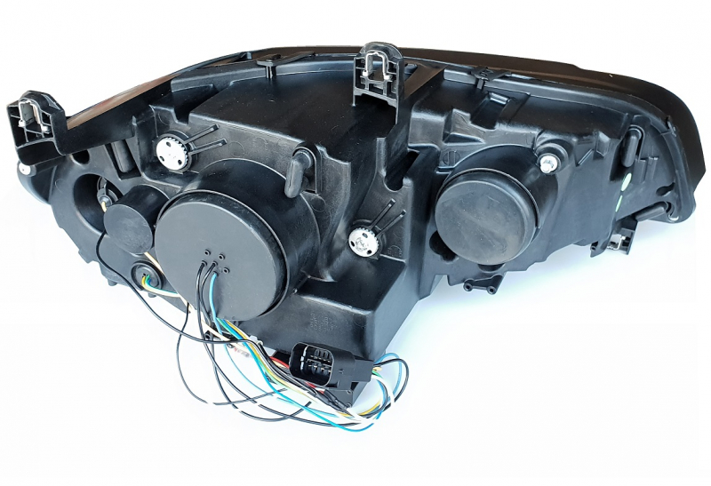 XENON Scheinwerfer für BMW X5 E70 2006-2010 ohne AFS schwarz Led Tagfahrlicht