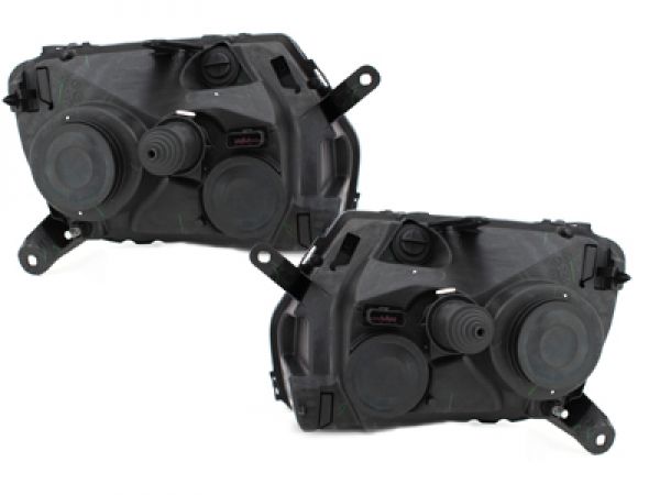 Scheinwerfer für Dacia Duster 09-14 schwarz Klarglas Depo