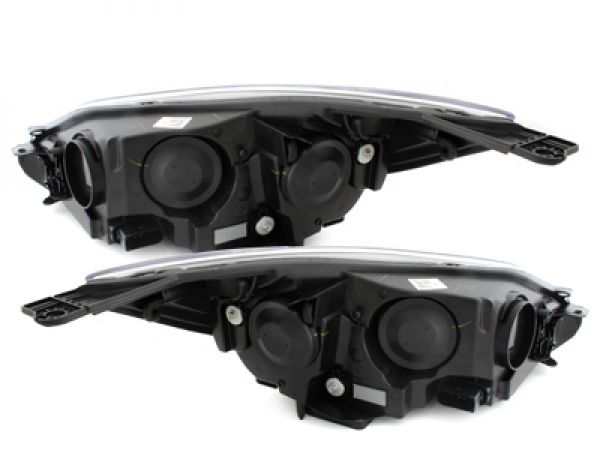 LED Skywing Design Scheinwerfer für Ford Focus MK3 11-14 schwarz