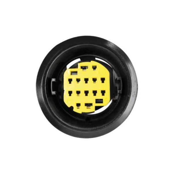 LED TAGFAHRLICHT Scheinwerfer für Fiat Grande Punto 05-08 schwarz