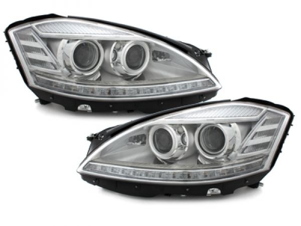 Xenon D1S Scheinwerfer für Mercedes W221 06-08 Facelift-Optik