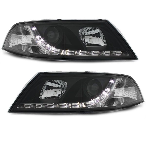 Tagfahrlicht-Optik Xenon-Scheinwerfer für Skoda Octavia 1Z -09 black