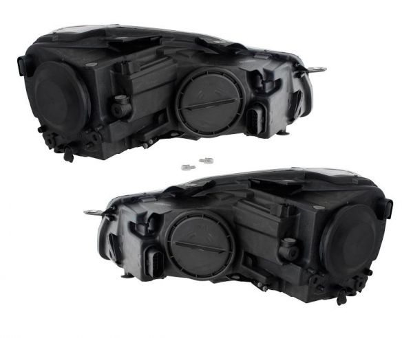 Led Tagfahrlicht Scheinwerfer+ Original-Look Led Rückleuchten für VW Golf 6 rot-klar
