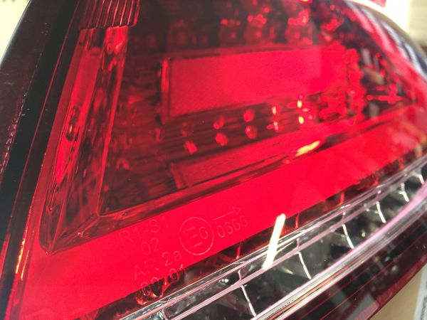 Luces Traseras LED Para Audi TT 8J 2006-2014 Y TTS - Color Rojo Humo, ópticas LED