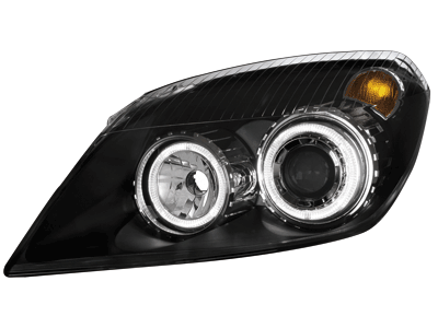 Angel Eyes Standlicht Scheinwerfer für Opel Astra H 04-09 schwarz