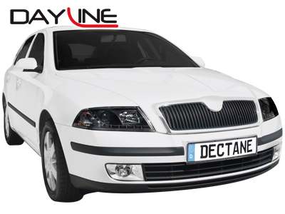 Tagfahrlicht-Optik Xenon-Scheinwerfer für Skoda Octavia 1Z -09 black
