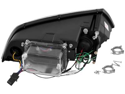 Tagfahrlicht-Optik Xenon-Scheinwerfer für Skoda Octavia 1Z -09 black