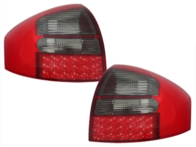 LED Rückleuchten für Audi A6 4B Limousine 97-04 red/smoke rot rauch