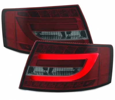 LED Rückleuchten für Audi A6 4F Limousine 04-08 red smoke 7-Pins für LED-Serie