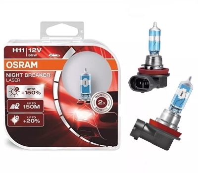 Osram NIGHTBREAKER LASER NEXT GENERATION H11 12V 55W 2 Stück im Hardcover