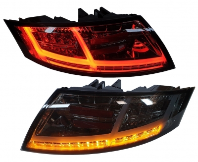 Voll-LED Rückleuchten für Audi TT 8J 06-14 smoke 8S-Optik