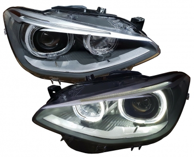 LED Angel Eyes Scheinwerfer für BMW F20 F21 Bj. 11-15