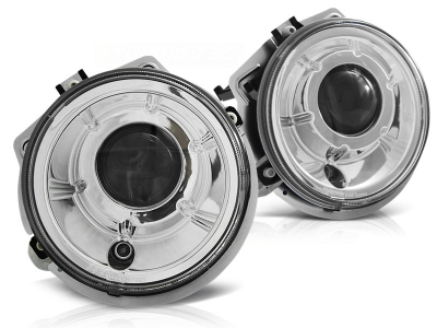 Scheinwerfer für Mercedes W463 W461 G-Klasse 89-06 chrom