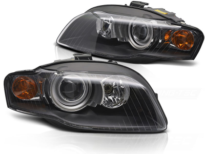 Xenon Scheinwerfer für AUDI A4 8E B7 04-08 schwarz D1S