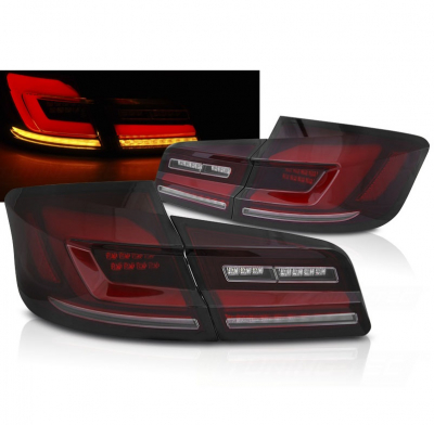 LED Rückleuchten für BMW F10 Limousine 10-16 Heckleuchten Laufblinker dunkelrot