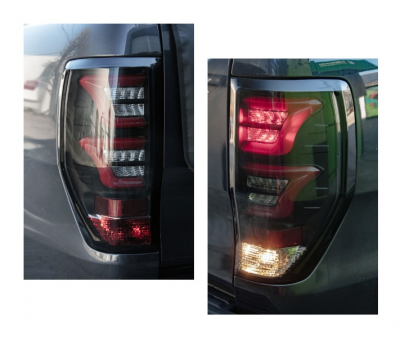 Lightbar LED Rückleuchten für Ford Ranger T8 2019-2022 schwarz