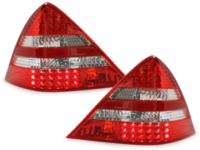 LED Rückleuchten rot für Mercedes Benz SLK R170 96-04 DEPO