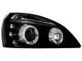Scheinwerfer für Renault Clio MK3 01-05 2 Standlichtringe schwarz